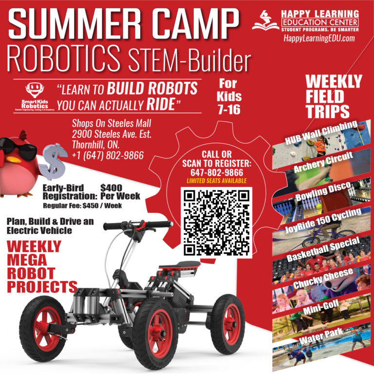 STEM Summer Camp, Best Summer Camp Toronto, best stem summer camp toronto, best summer camp markham, best summer camp north york, best summer camp thornhill ontario, summer camp near me