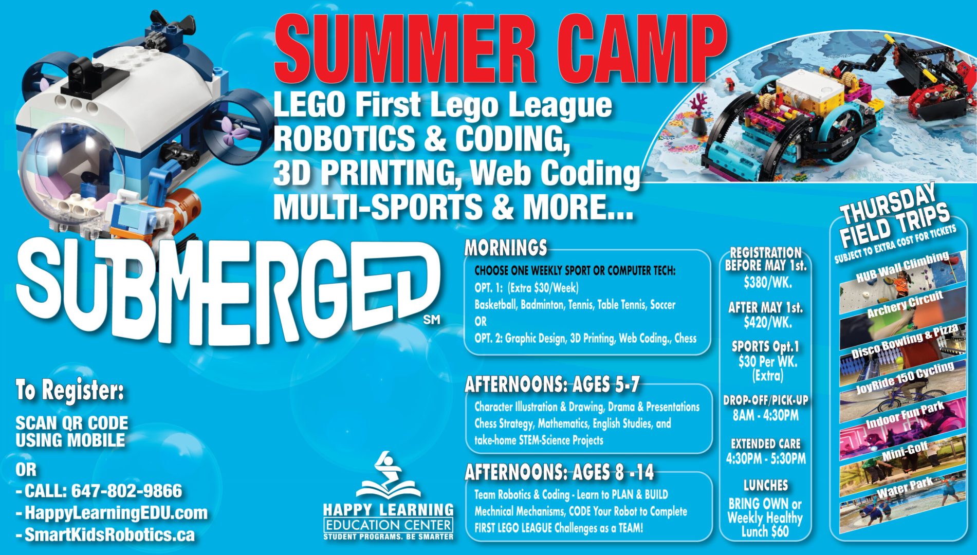 2026 Summer Camp Digital Display